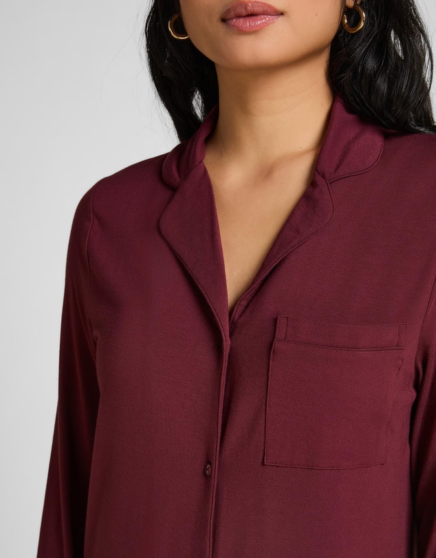 Hunkemoller - LS Jersy Shirtdress