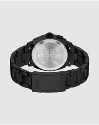 Fossil - Machine Black Analogue-Digital Watch