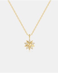 Ania Haie - Ania Haie Gold Sunburst Necklace