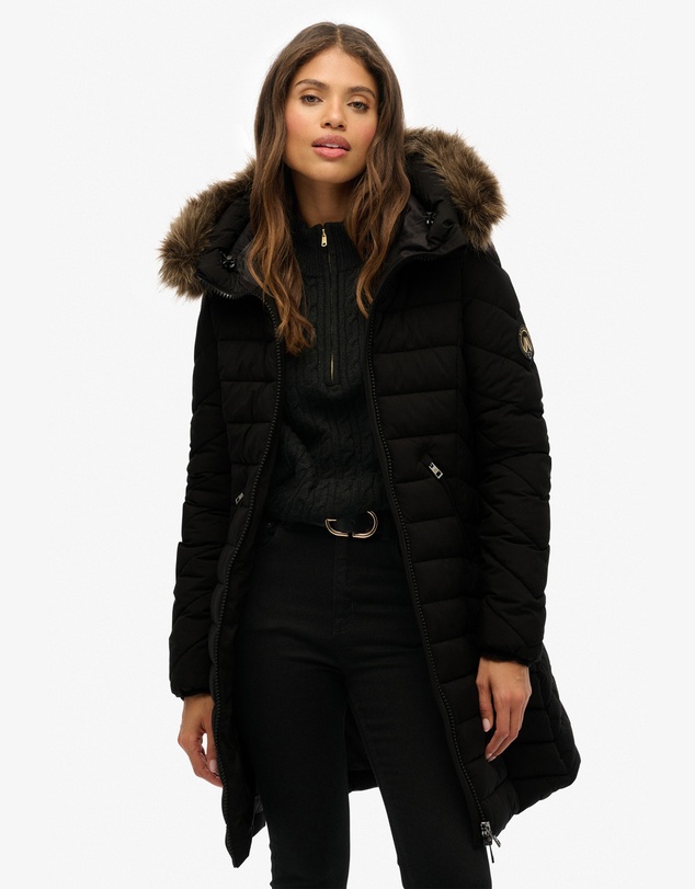 Superdry - Fuji Hooded Mid Length Jacket