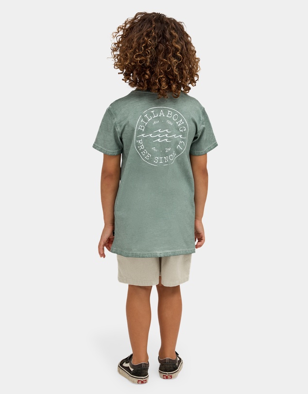Billabong - Boys 2 to 7 Groms Big Wave Daz T-Shirt
