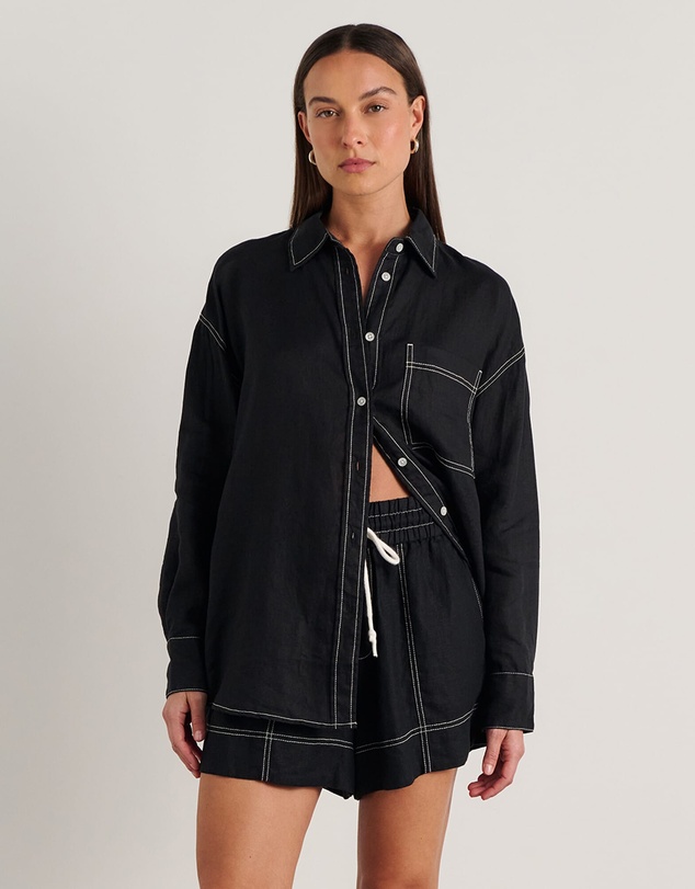 Jag - Gigi Linen Relaxed Shirt