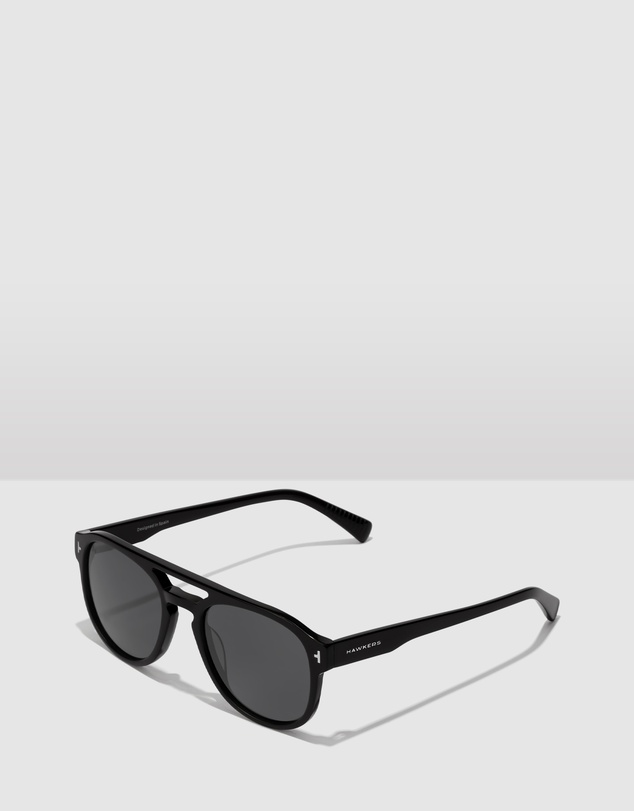 Hawkers Co - HAWKERS - Polarized Black Dark DIVER Sunglasses for Men and Women UV400