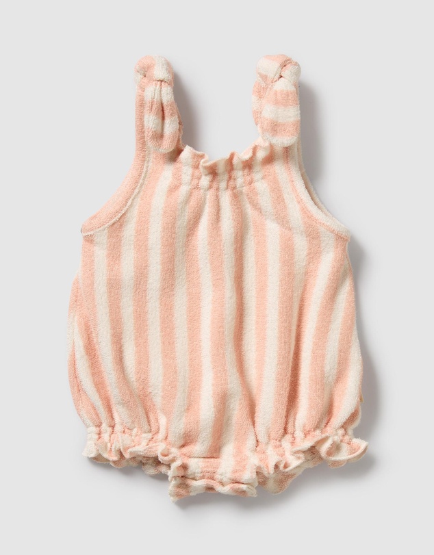Wilson & Frenchy - Organic Terry Tie Playsuit - Babies