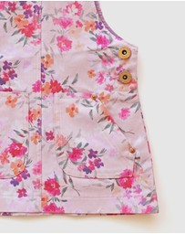 WITH LOVE FOR KIDS - Hazel Denim Pinafore Dress - Babies - Kids