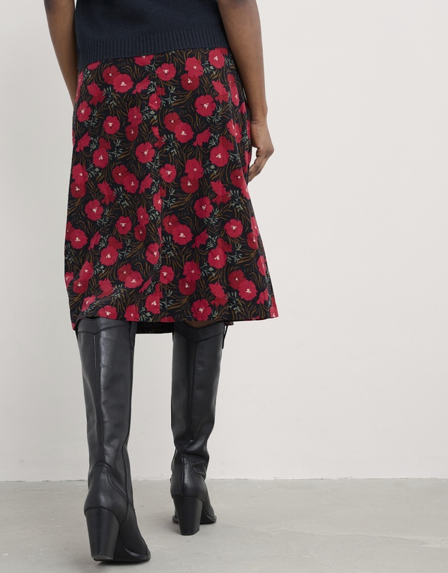 Seasalt - Seasalt Cornwall Navy Forest View Skirt