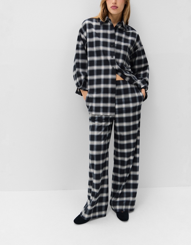 UNISON - Check Pull On Pant