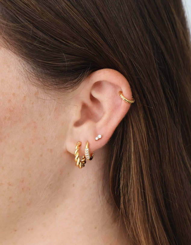 HOUSE OF SLANI - Sia Flat Back Ear Piercing Stud