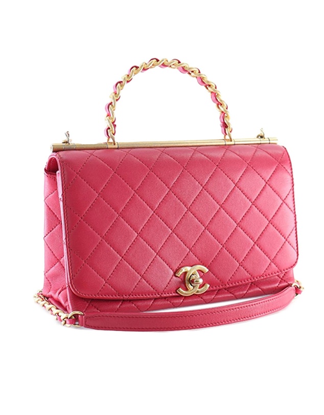 Pre-Loved by Azura Reborn - Pre-Loved Medium Quilted Lambskin La Parisienne Flap