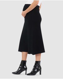 Ripe Maternity - A-Line Knit Skirt