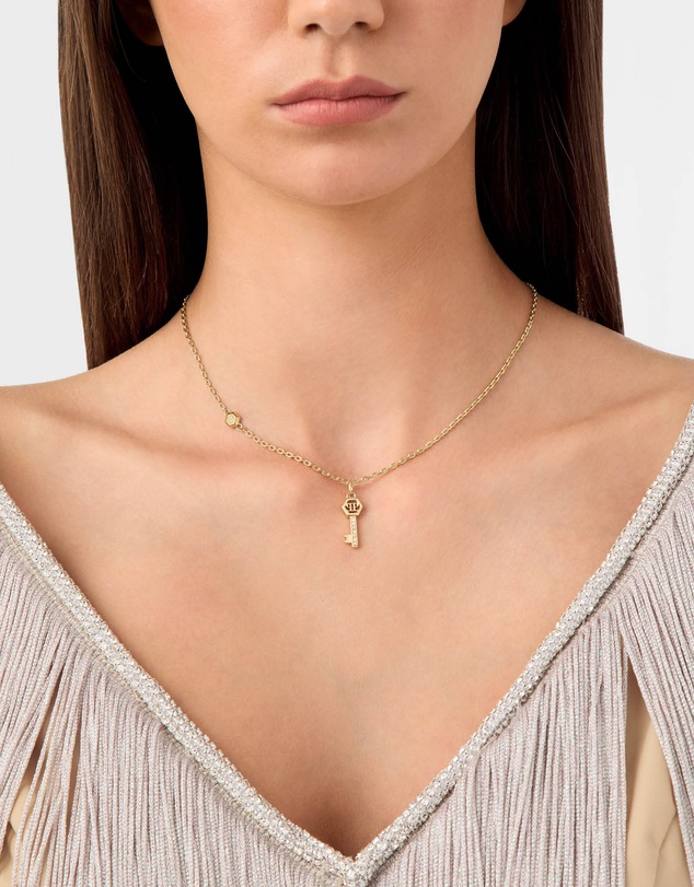 Philipp Plein - Plein Valentine Gold-Tone Necklace