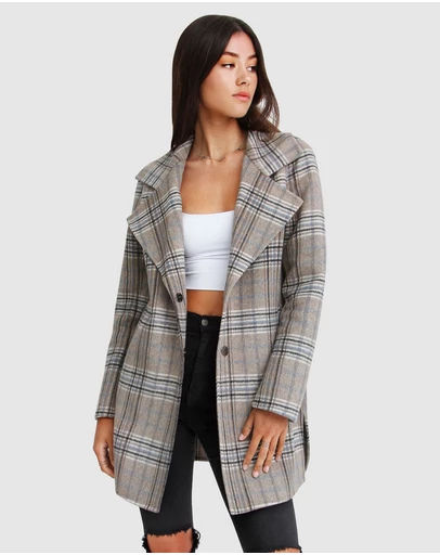 Belle & Bloom - Ex-Boyfriend Wool Blend Coat