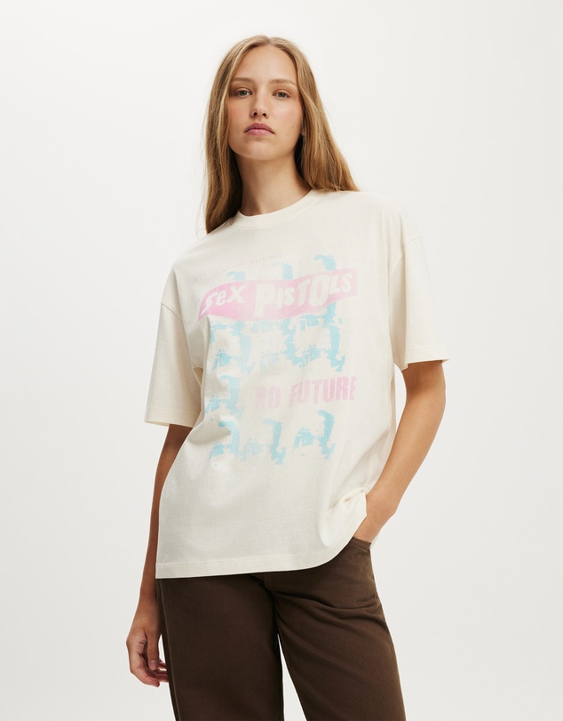 Cotton On - The Lcn Music Boxy Graphic Tee