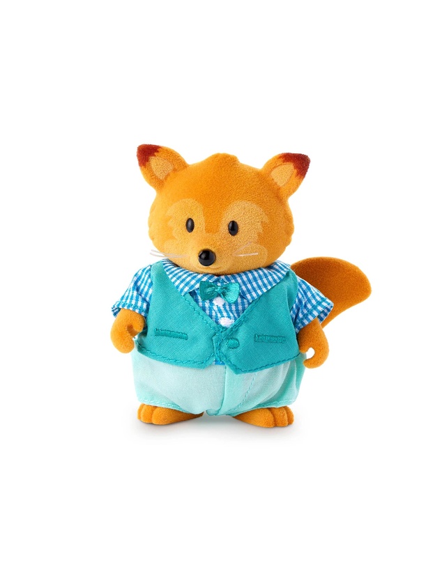 Lil Woodzeez - The Tippytail Foxes Miniature Animal Figurine Set