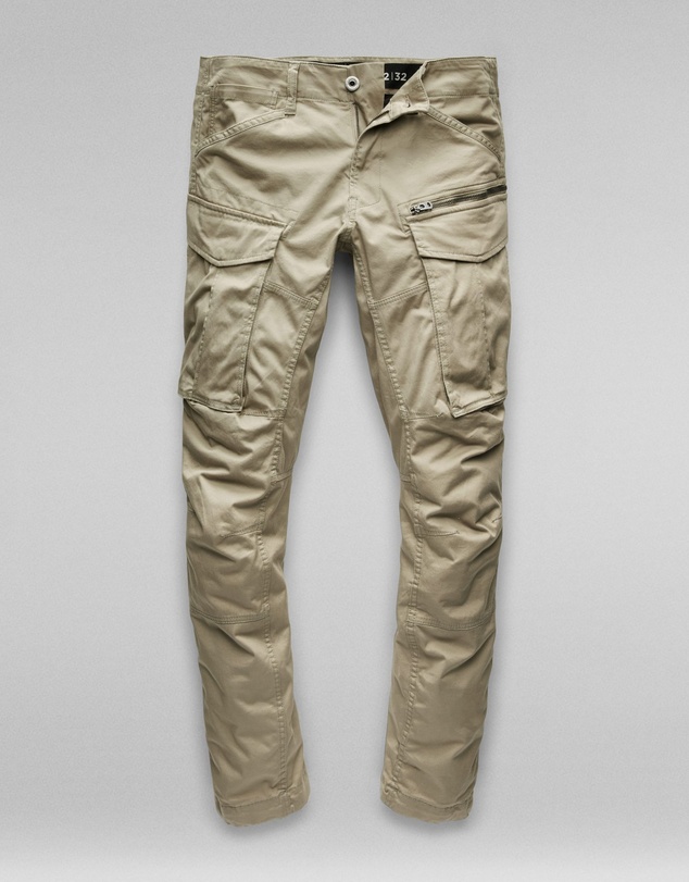 G-Star - Rovic Zip 3D Regular Tapered dune