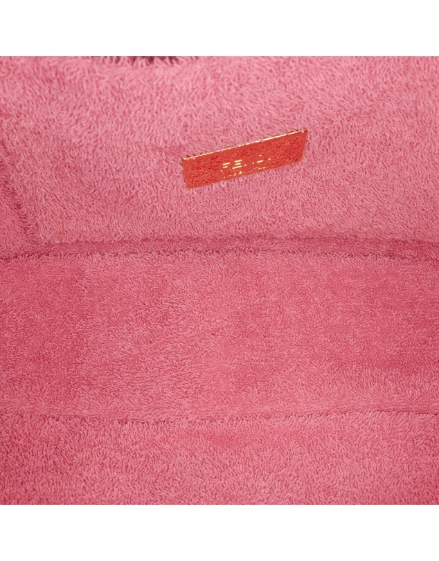 Pre-Loved by Azura Reborn - Pre-Loved Embossed Terry Cloth FF 1974 Convertible Belt Baguette