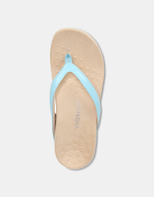 Vionic - Dillon Toe Post Sandal - Porcelain Blue