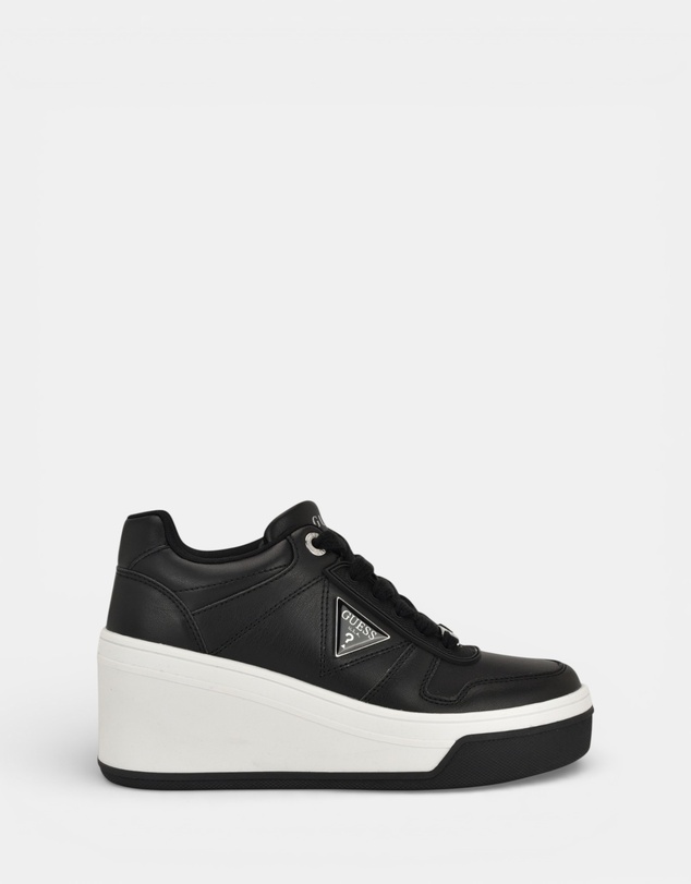 GUESS - Rozinn Lace-Up Platform Wedge Sneakers
