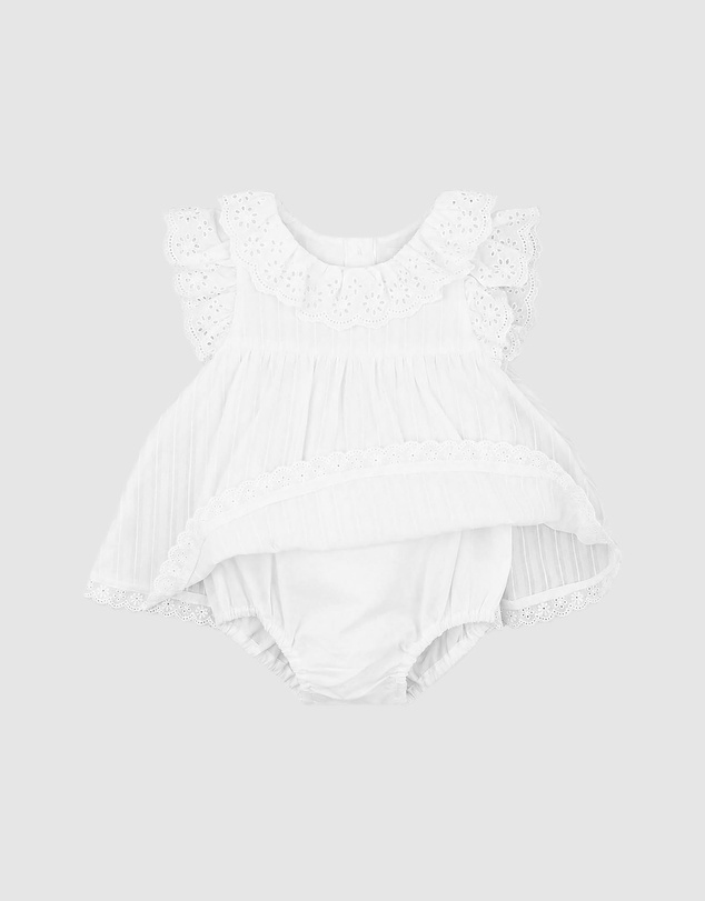 Bebe by Minihaha - Willa Overlay Bodysuit - Babies