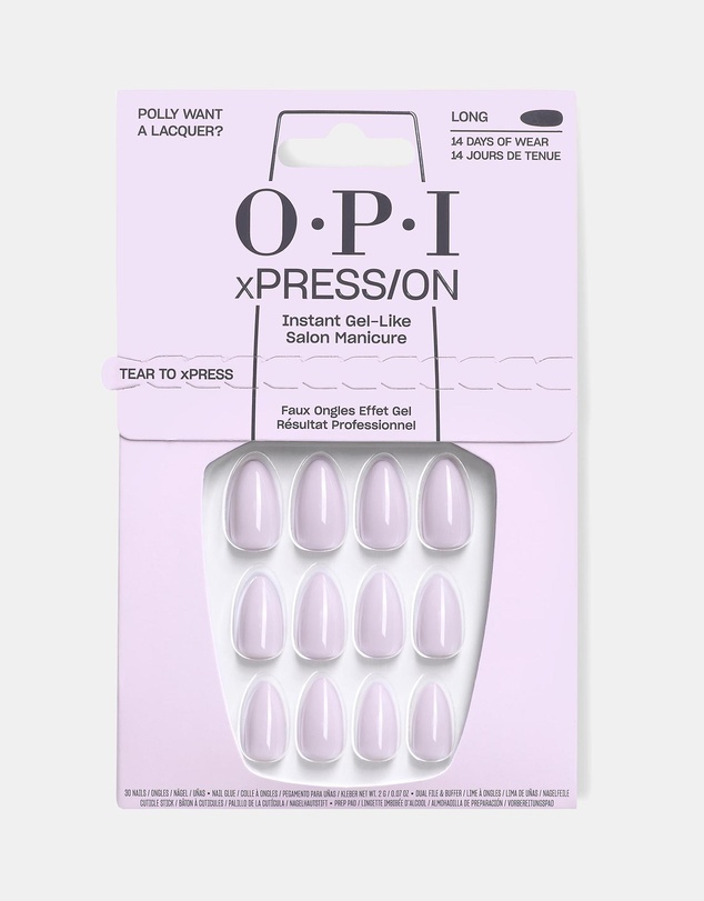 O.P.I - OPI xPRESS/ON Polly Want a Lacquer?