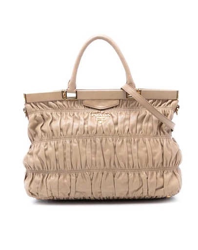 Pre-Loved by Azura Reborn - Pre-Loved Nappa Gaufre Satchel