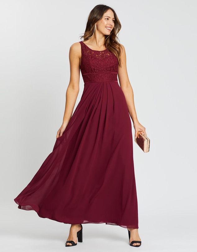 Alabaster The Label - Lace Bateau Dress