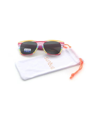 Sunbug - Candy Stripe Ways Polarised Sunglasses