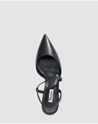Dune London - Citrus - Black Leather