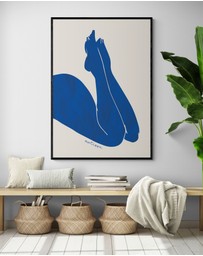 Inka Arthouse - Blue Legs by Henri Matisse Art Print