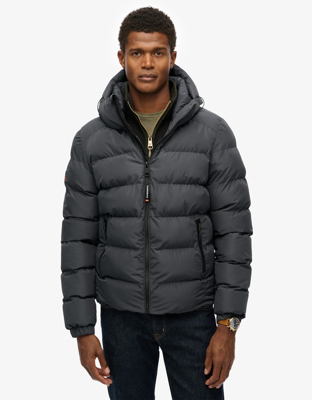 Superdry - Hooded Sports Puffer Jacket