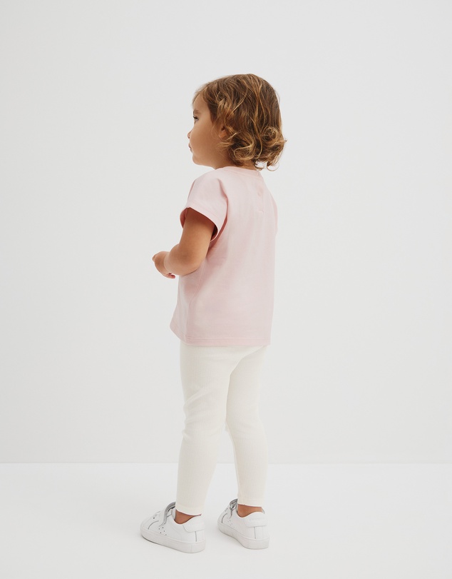 Country Road - Organically Grown Cotton Sequin Logo T-shirt
