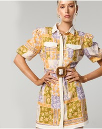 Winona - Billie Button Up Short Dress