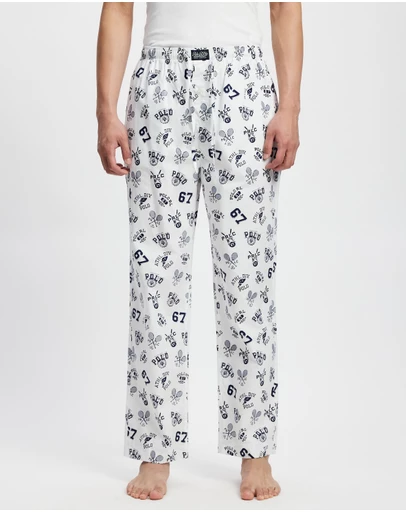 Polo Ralph Lauren - Signature Pony Cotton Pyjama Pants - ICONIC EXCLUSIVE