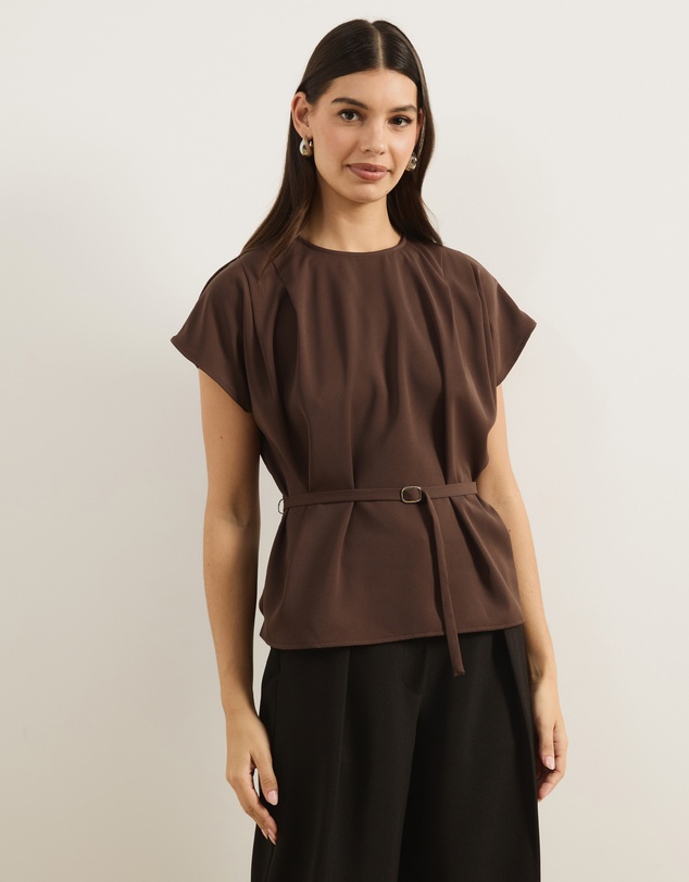 Atmos&Here - Freya Tailored Top With Belt