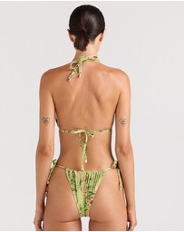 Poolside Paradiso - Tropico Slide String Tie Bikini Bottom - Margarita