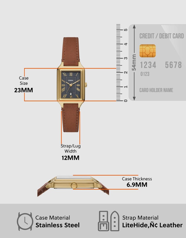 Fossil - Raquel Brown Analogue Watch