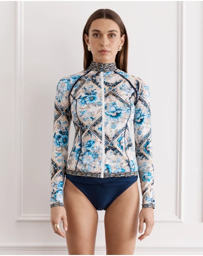 Aqua Blu Australia - Dauphine Hayley Rash Guard