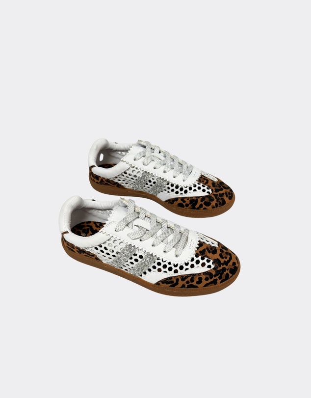 Human - Reece Sneakers - Women's White Ocelot