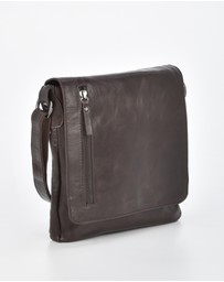 Cobb & Co - Richmond Jr. RFID Leather Satchel