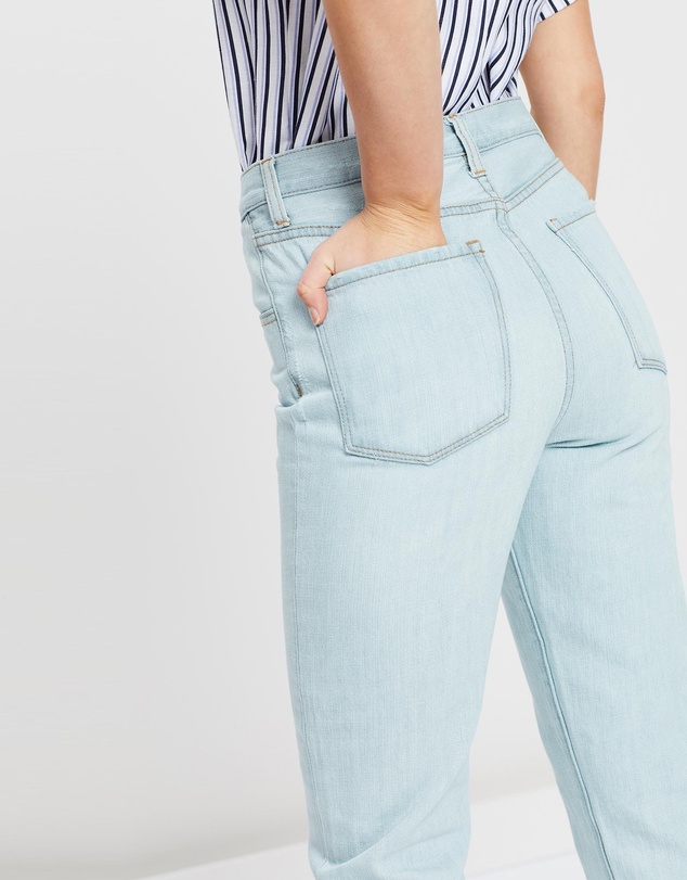 White By FTL - Houston Mum Jeans
