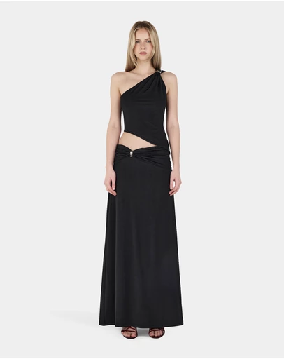 Ownley - Sybil Maxi Skirt Black