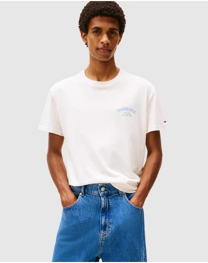 Tommy Jeans - Regular Dollar Stack Short Sleeve T-Shirt