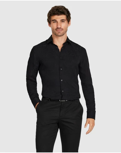 Tarocash - Vegas Viscose Paisley Shirt