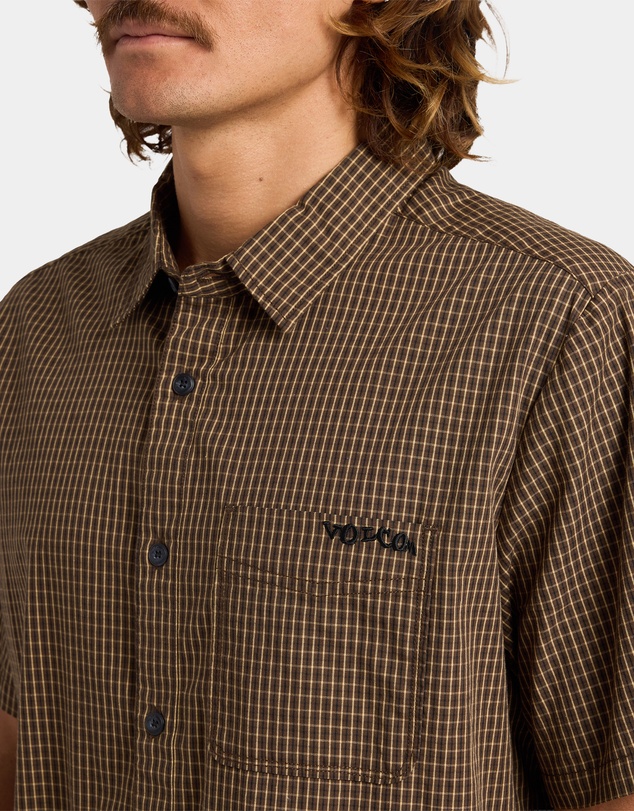 Volcom - Mens Temper Short Sleeve Shirt