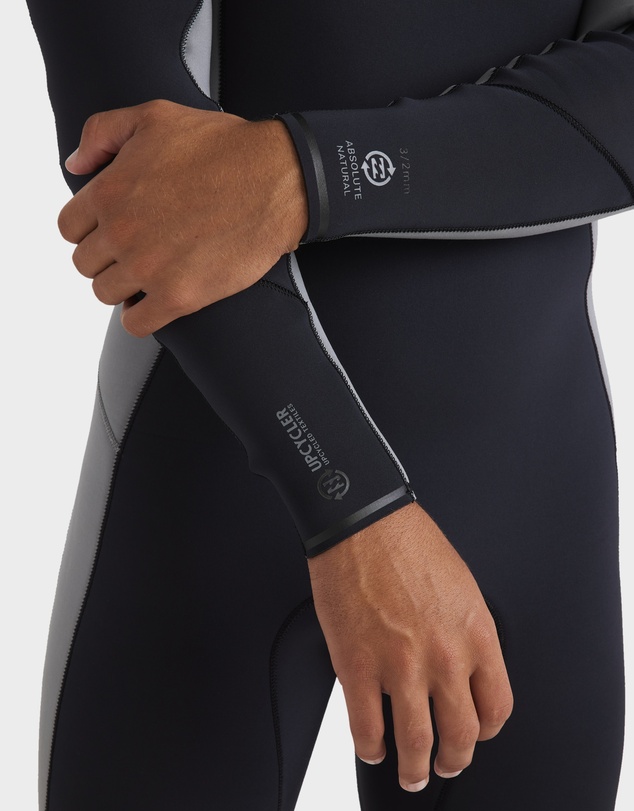 Billabong - Mens 3/2mm Absolute Natural Chest Zip Wetsuit