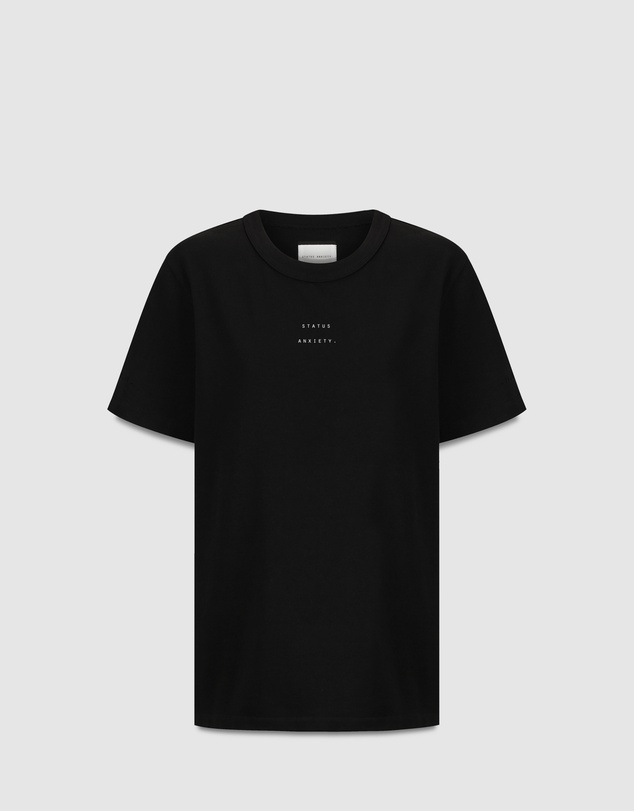 Status Anxiety - Feels Right T-Shirt With Logo