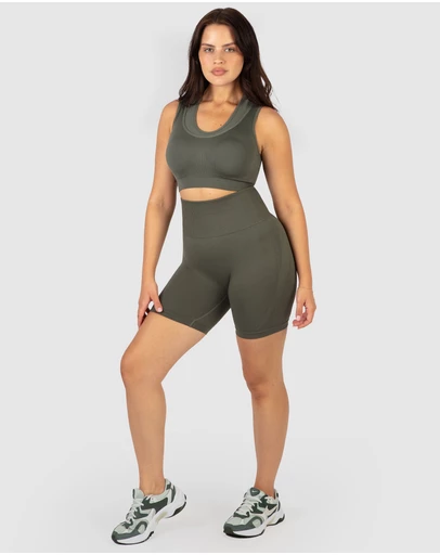 B Free Intimate Apparel - Seamless High Waist Midi Biker Shorts