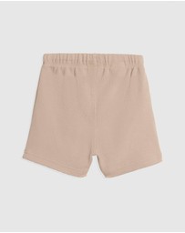 adidas Originals - Regular Waffle Shorts and T-Shirt Set - Babies-Kids