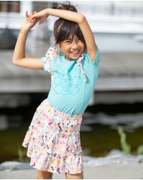 B.Nosy - T-Shirt With Ruffles On Shoulder - Kids-Teens