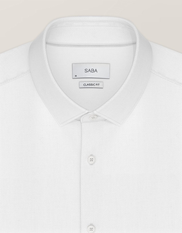 SABA - Justin Easy Care Textured Occasion Shirt